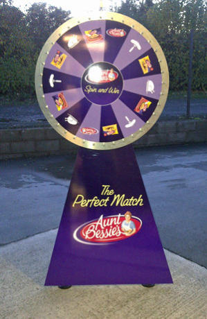 promotional prize wheel