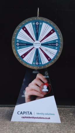 branded wheel of fortune