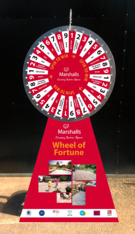 prize wheel hire